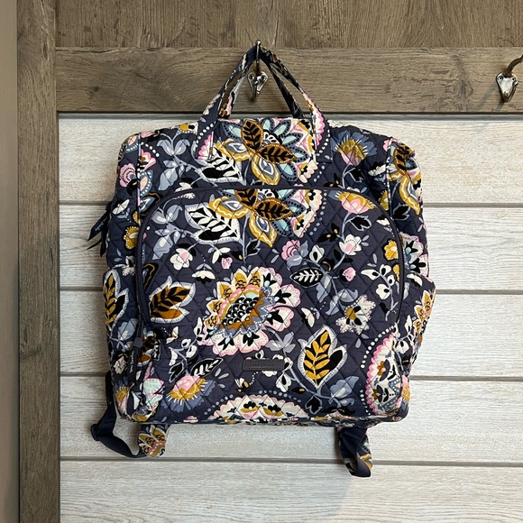 Vera Bradley Handbags - Vera Bradley Floral Patterned Backpack